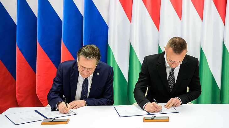 匈俄簽署波克什核電廠二期項目建設日程安排協議